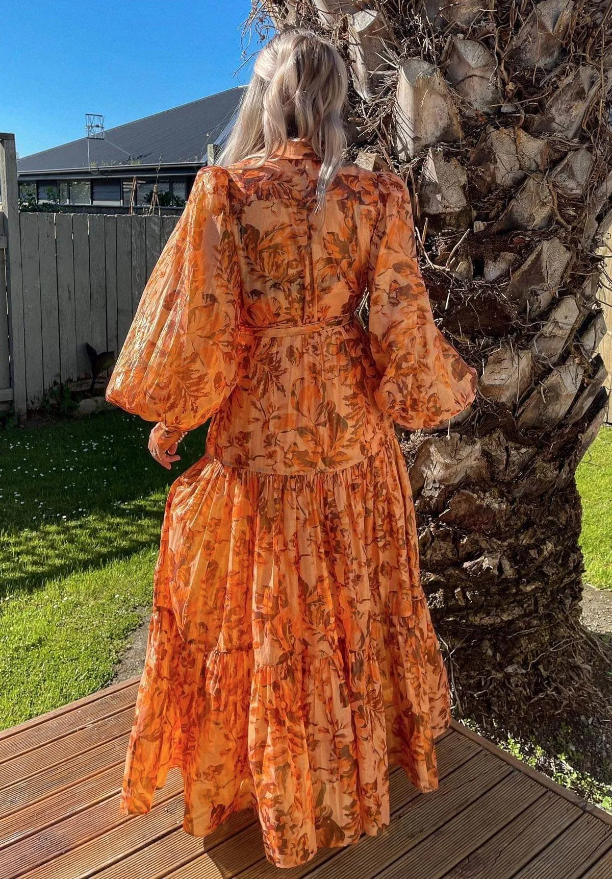 Naples Dress - Floral Shimmer