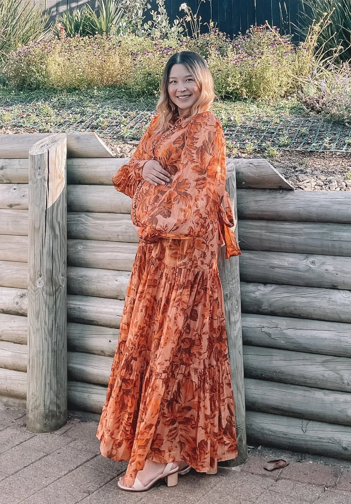 Naples Dress - Floral Shimmer