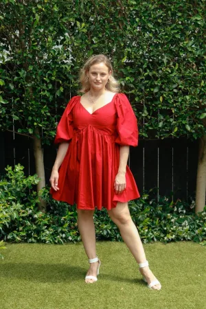 Noni Dress Red
