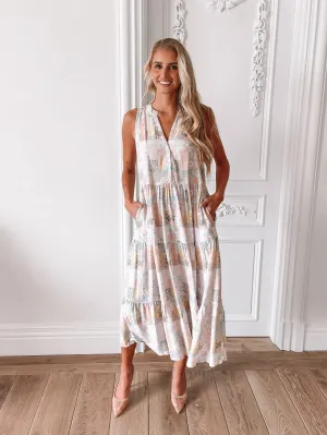 Nyxie Dress - Pink Print