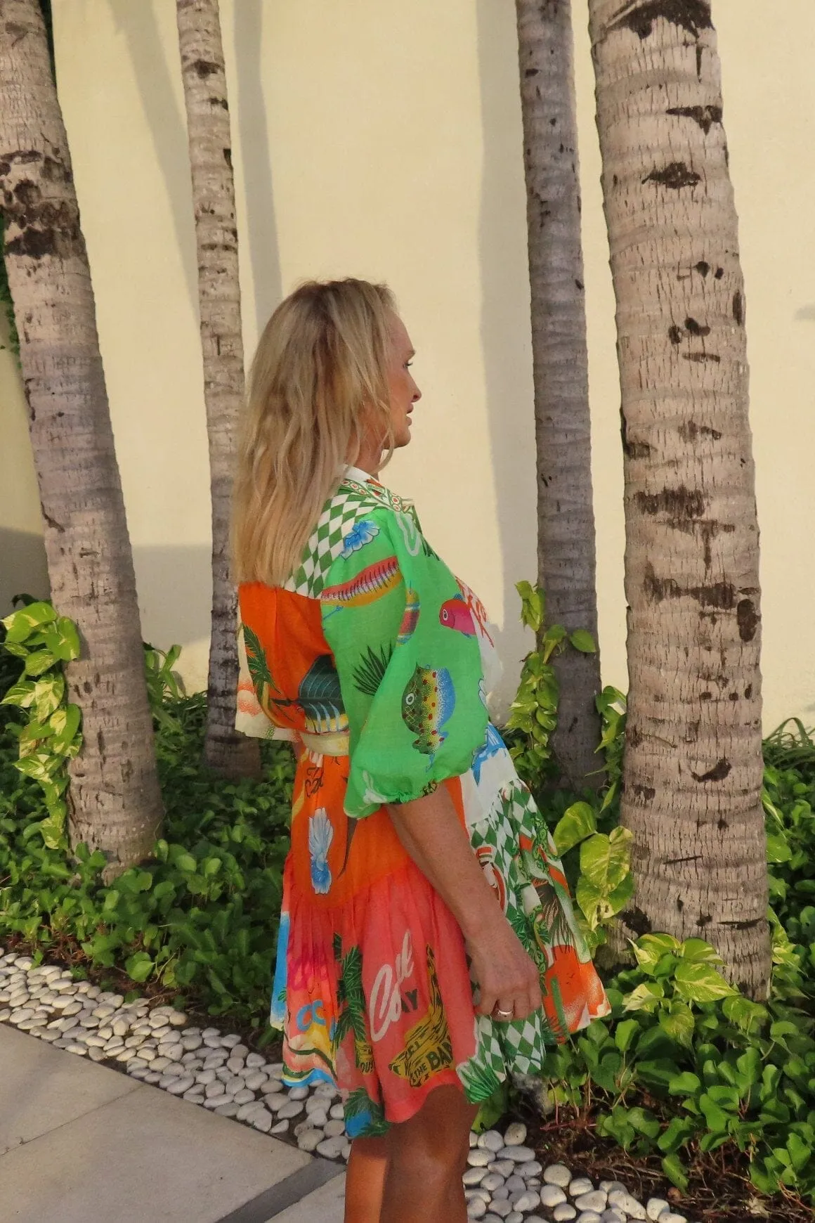 Paradiso Shirt Dress Mini
