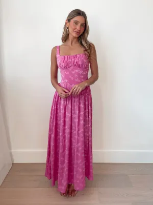 Philene Dress - Pink Print