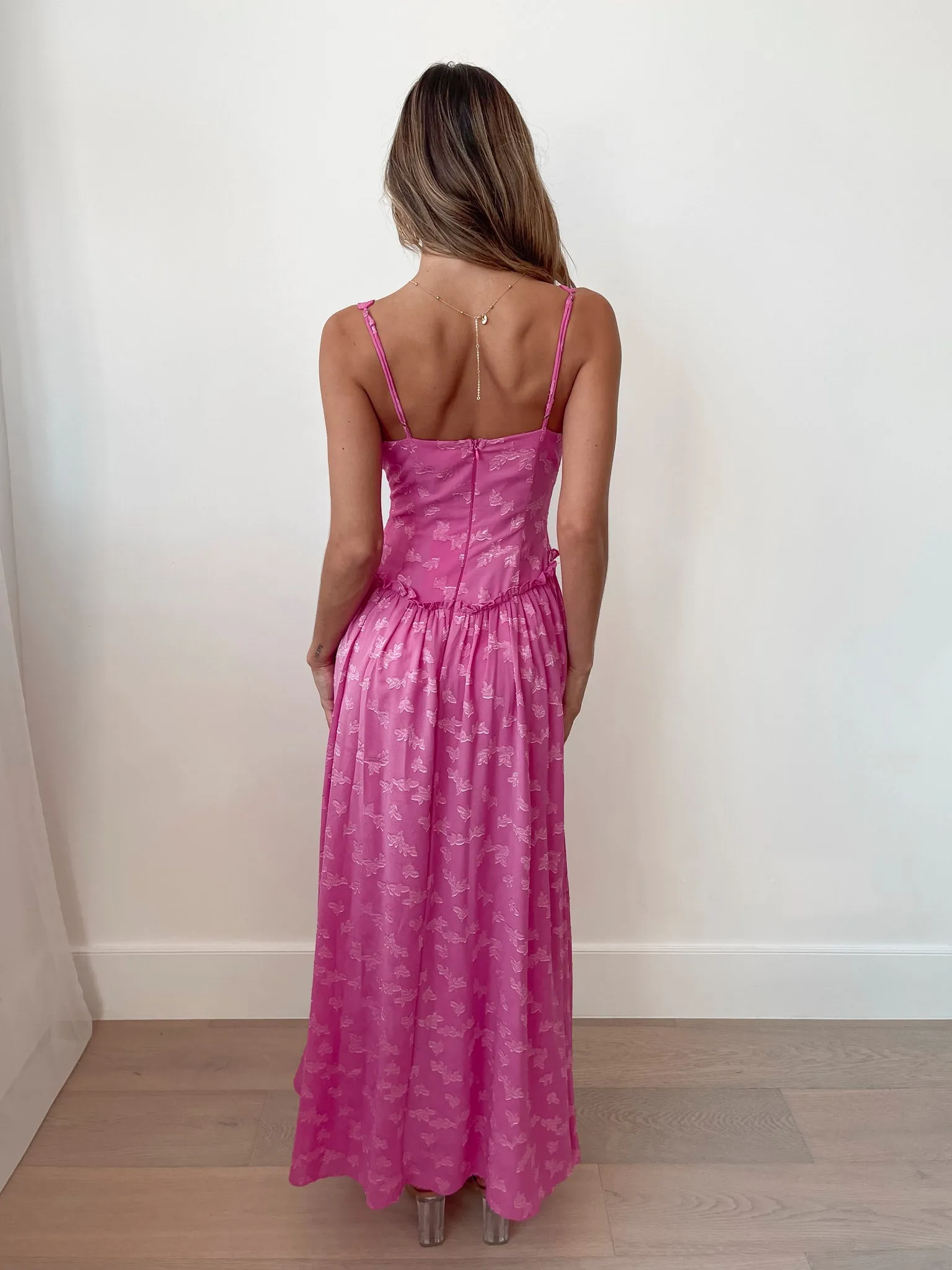 Philene Dress - Pink Print