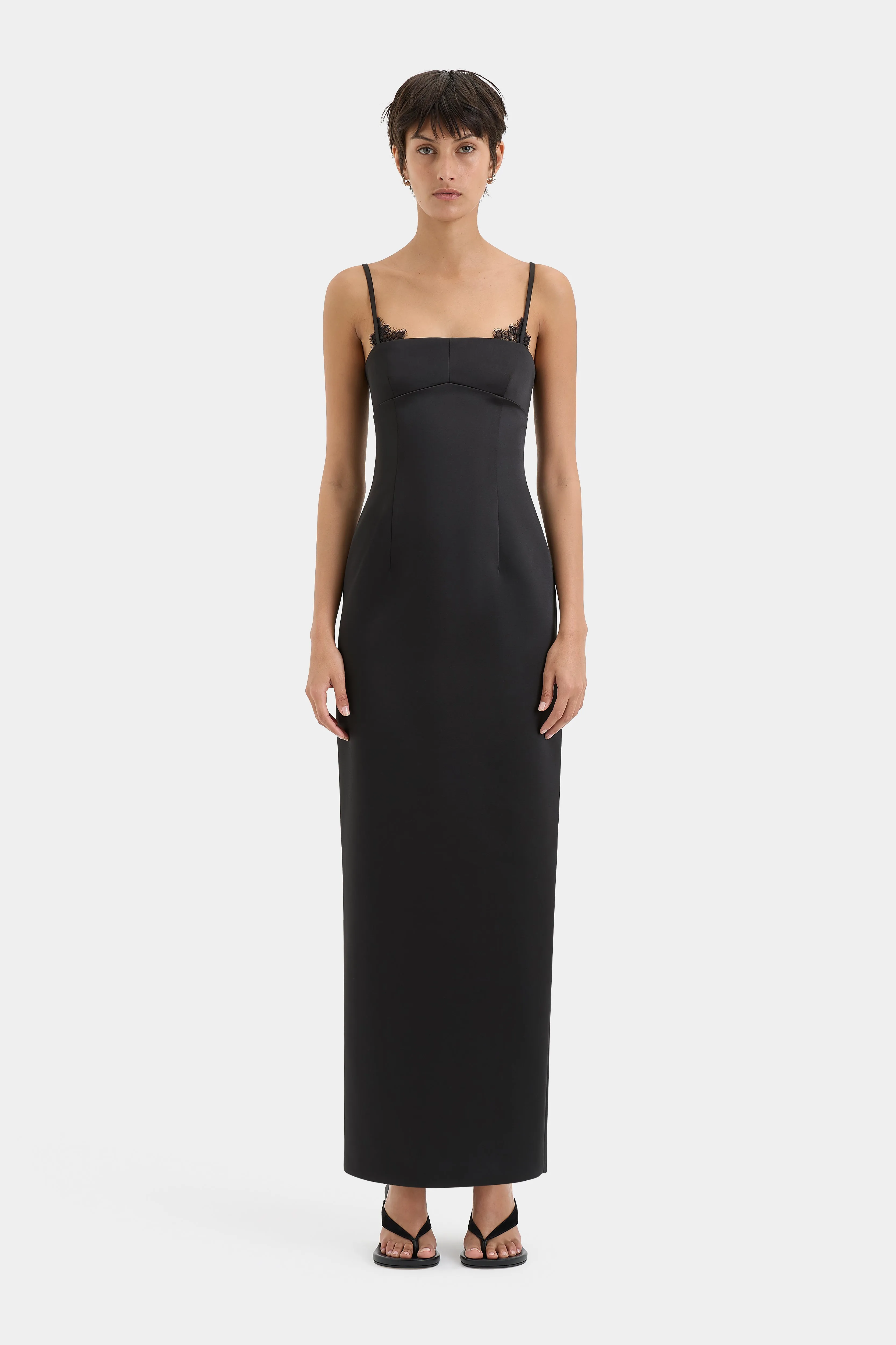 Poppy Column Gown SIR