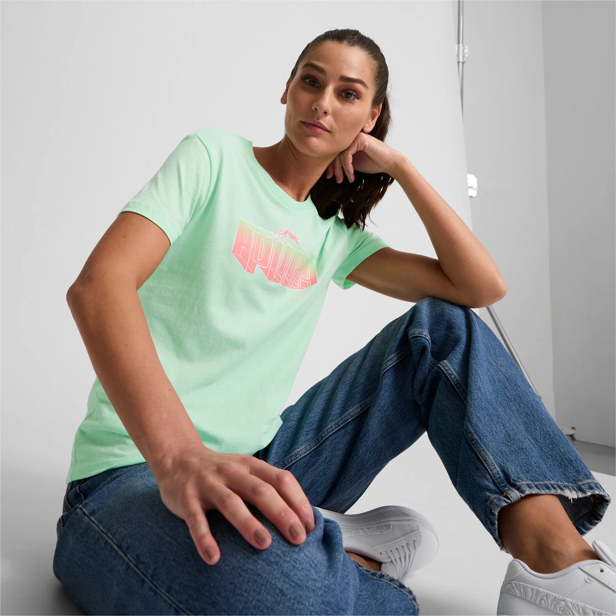PUMA Women's Novelty Fade Out Tee