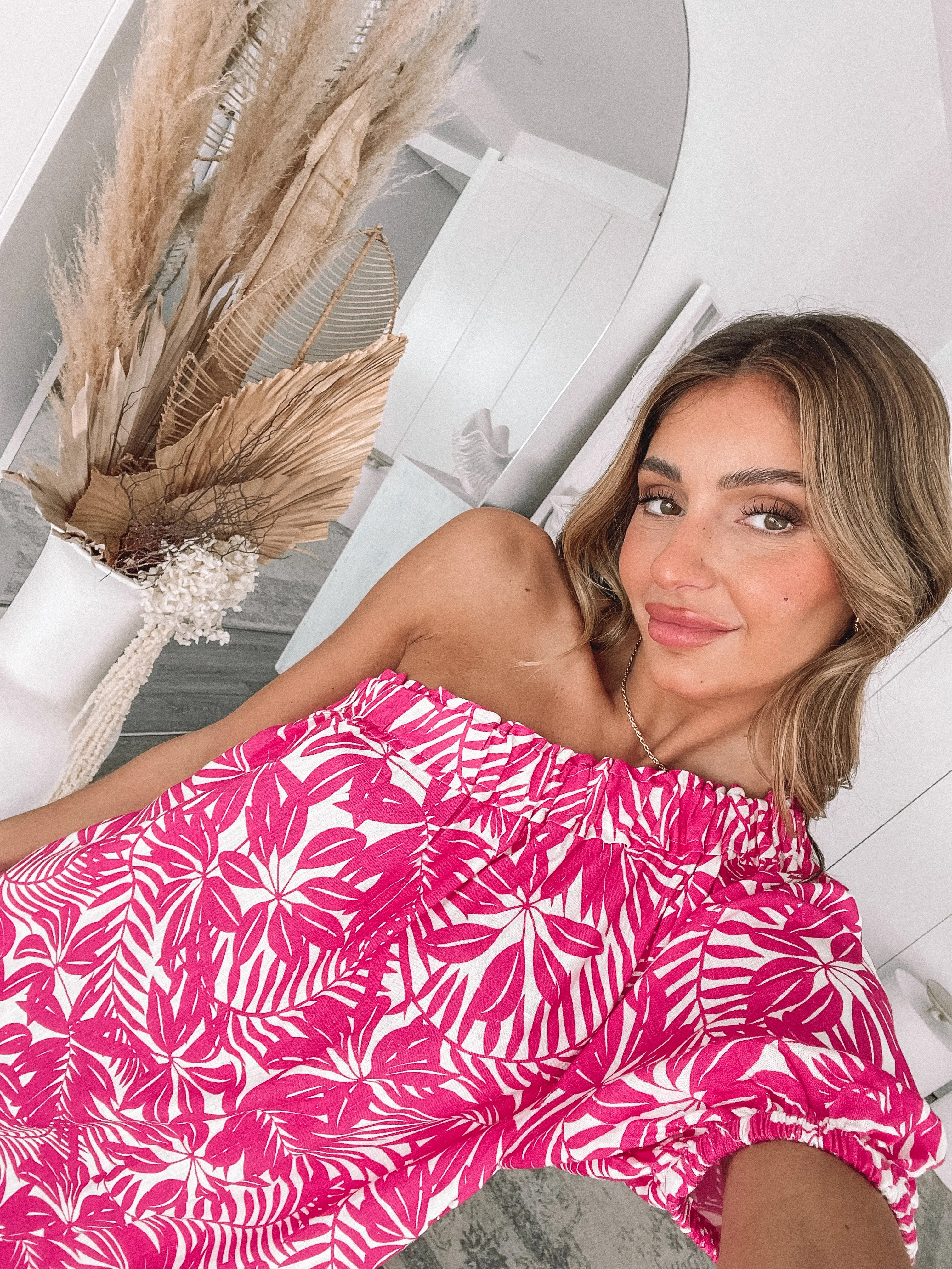 Raphaelle Dress - Pink Floral