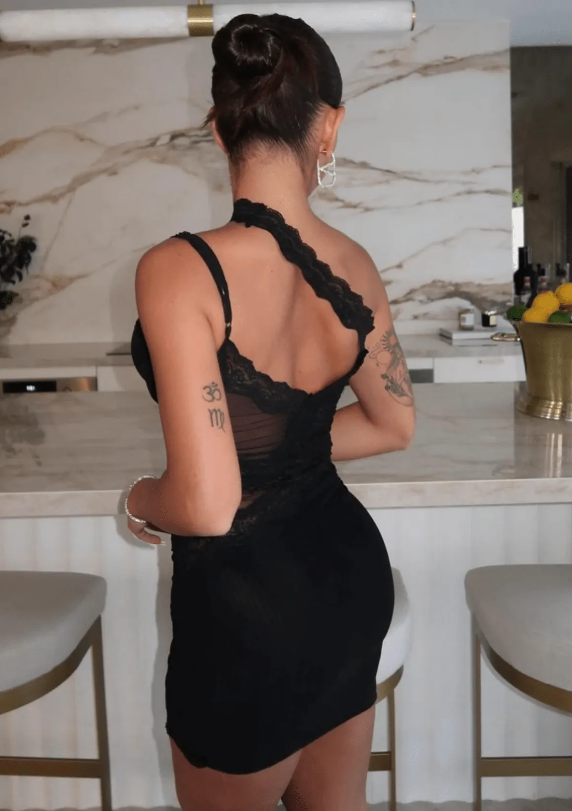 Ria Asym Mini Dress