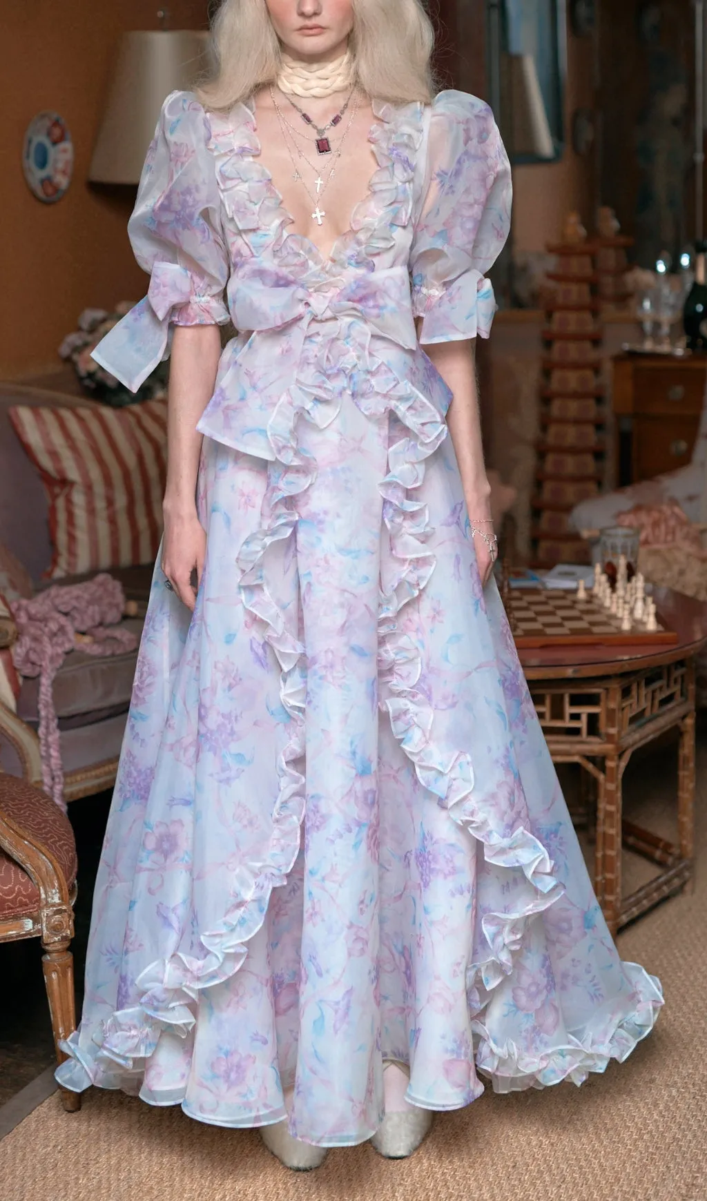 RIBBON DANCER MARIE GOWN Gloria Lanvin