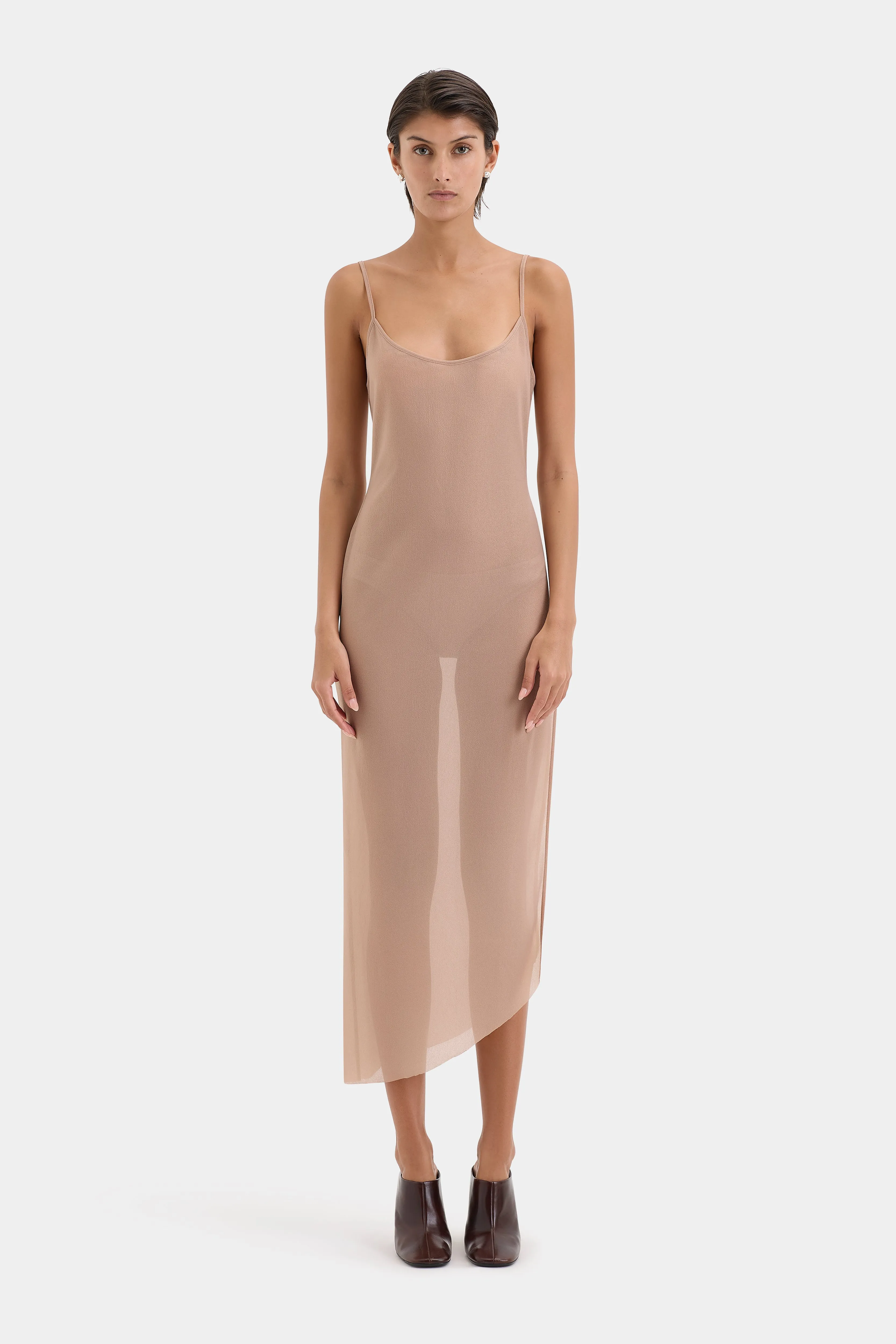 Ruby Draped Gown SIR