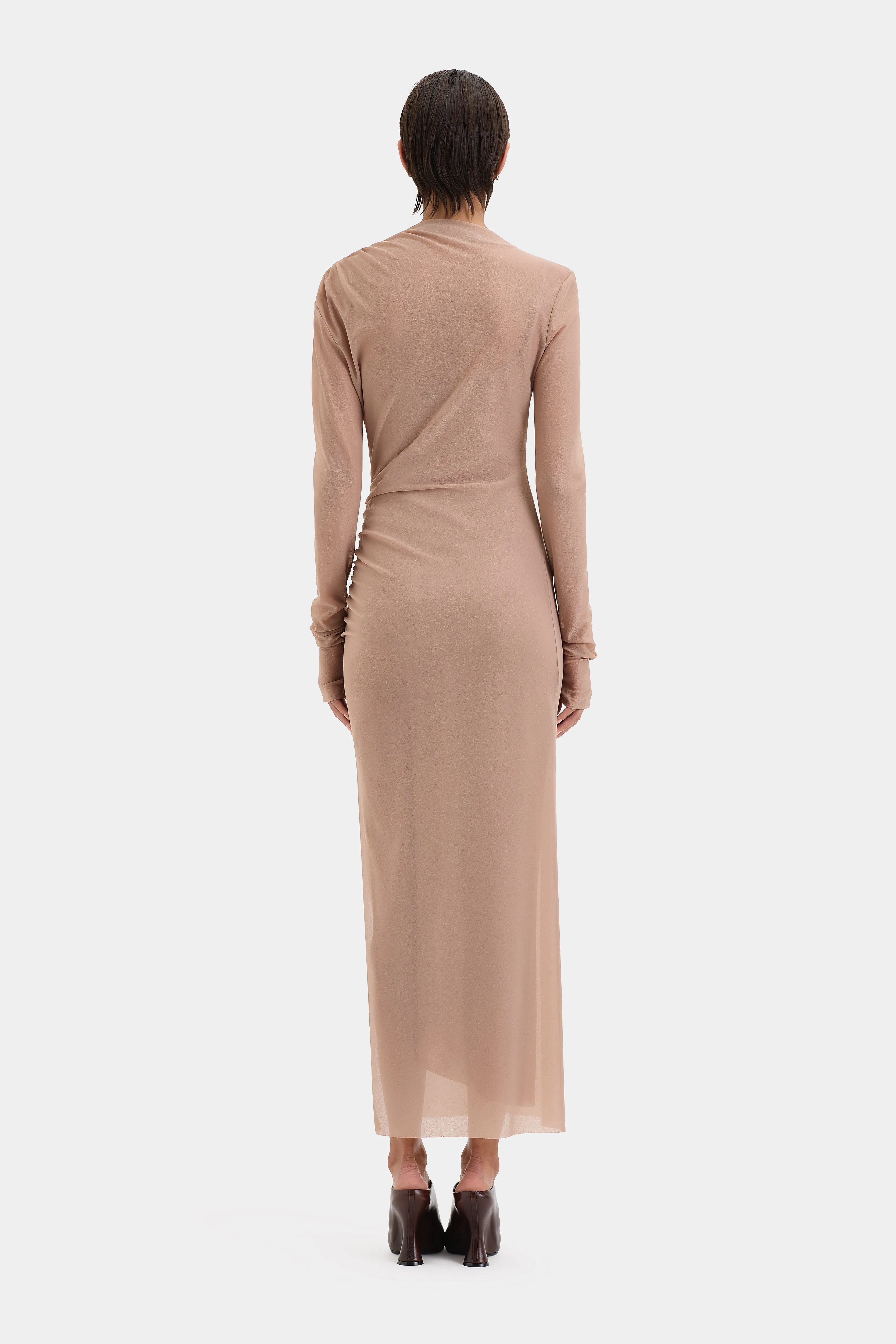 Ruby Draped Gown SIR