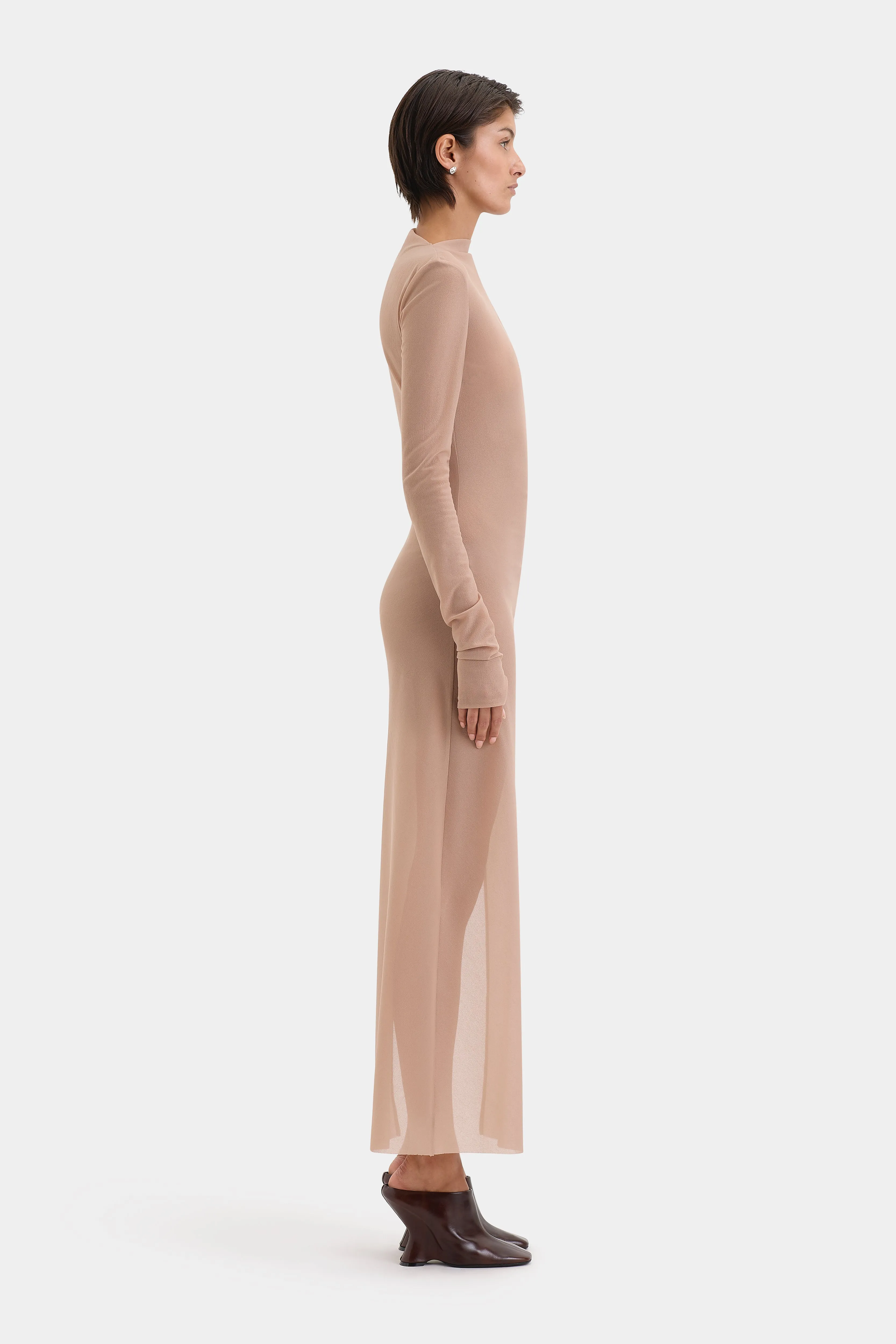 Ruby Draped Gown SIR