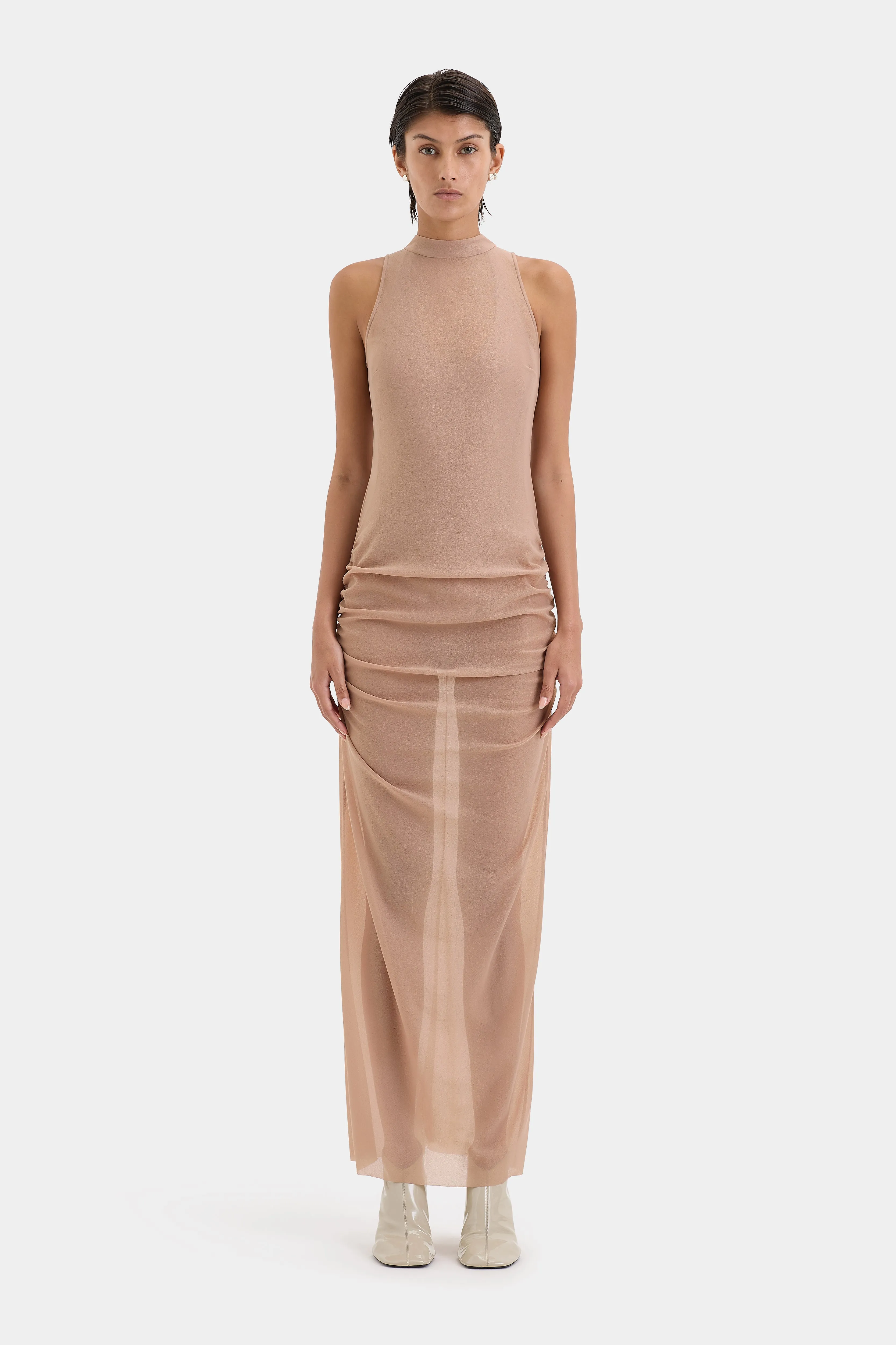 Ruby Open Back Gown SIR