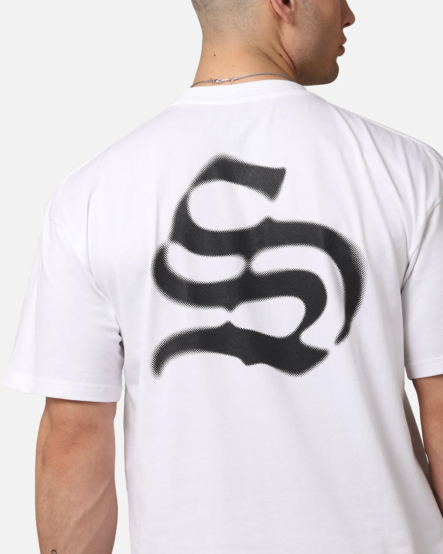 Saint Morta Gothic Rein Drop T-Shirt White