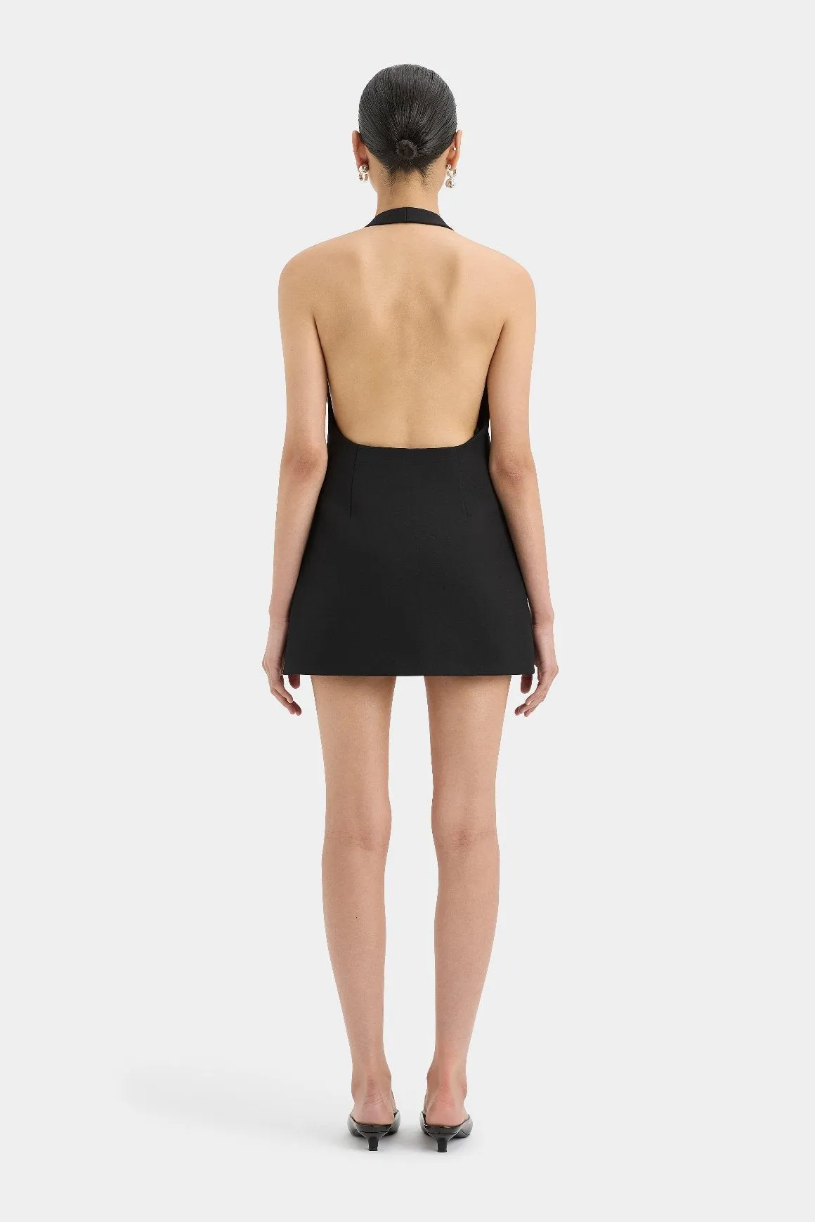 Sandrine Halter Mini Dress