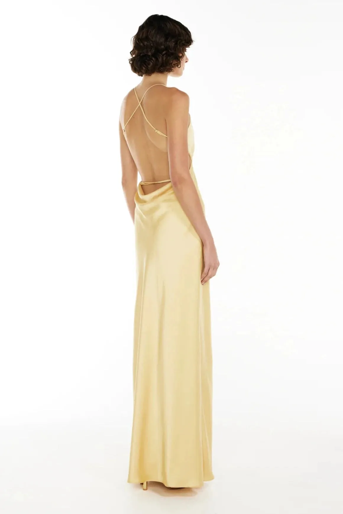 Saturation Point Slip Dress Custard