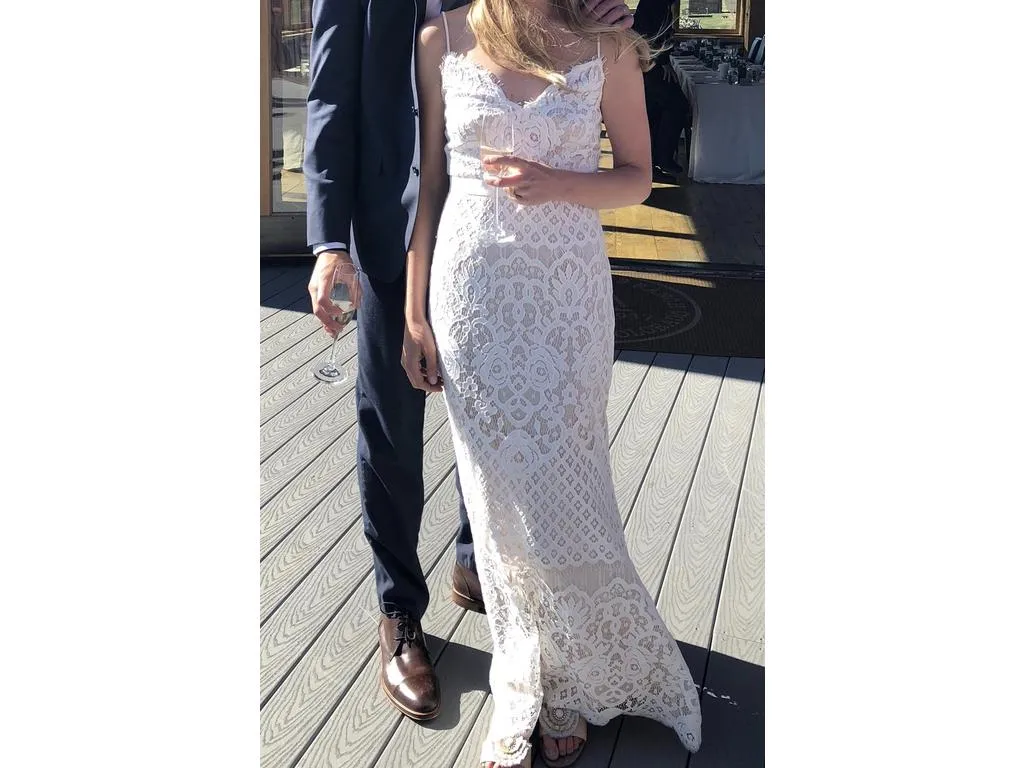 Selling Fast BHLDN Tadashi Shoji Evenson Gown  Limited Availability!