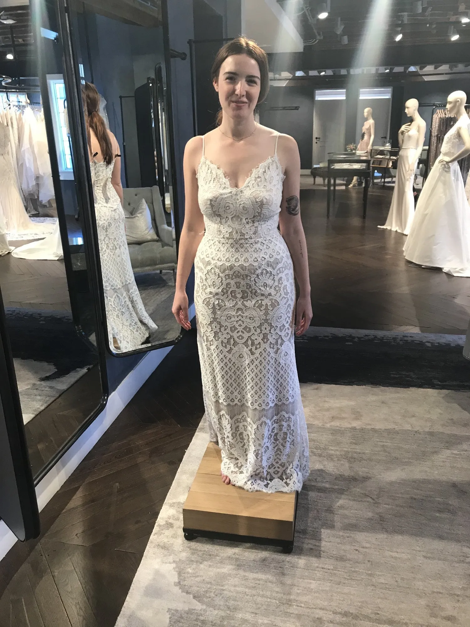 Selling Fast BHLDN Tadashi Shoji Evenson Gown  Limited Availability!