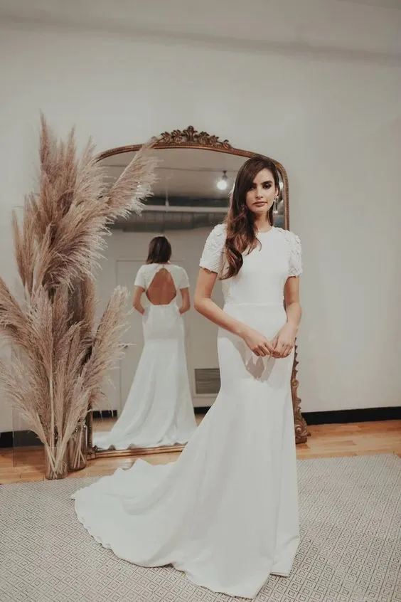 Selling Fast Sarah Seven - Madison Sample Gown  Almost Sold Out!
