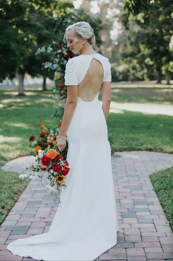 Selling Fast Sarah Seven - Madison Sample Gown  Almost Sold Out!