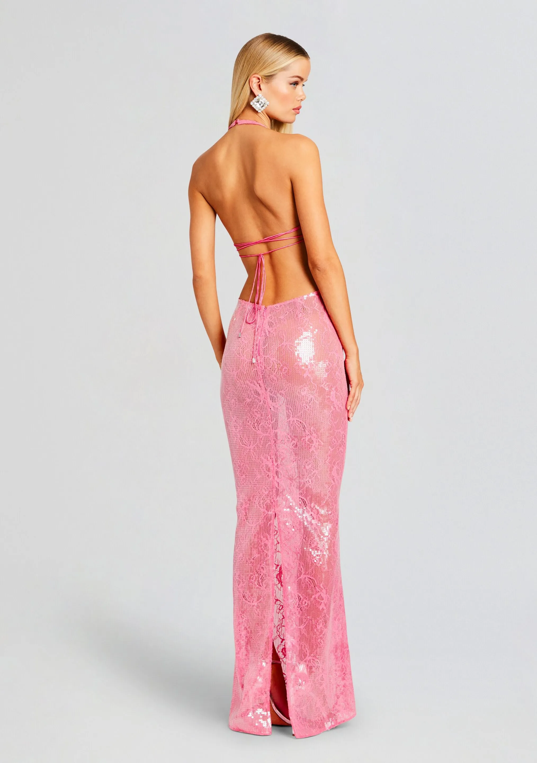 Shivonne Sequin Lace Dress