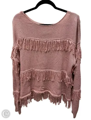Sweater By Cme In Purple, Size: Xl