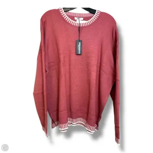 Sweater By Cme In Rose Gold, Size: Xxl