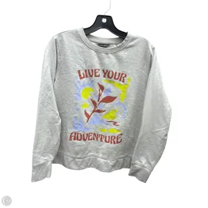 Sweater By Eddie Bauer In Grey, Size: S