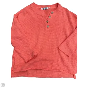 Sweater By Free People In Orange, Size: S