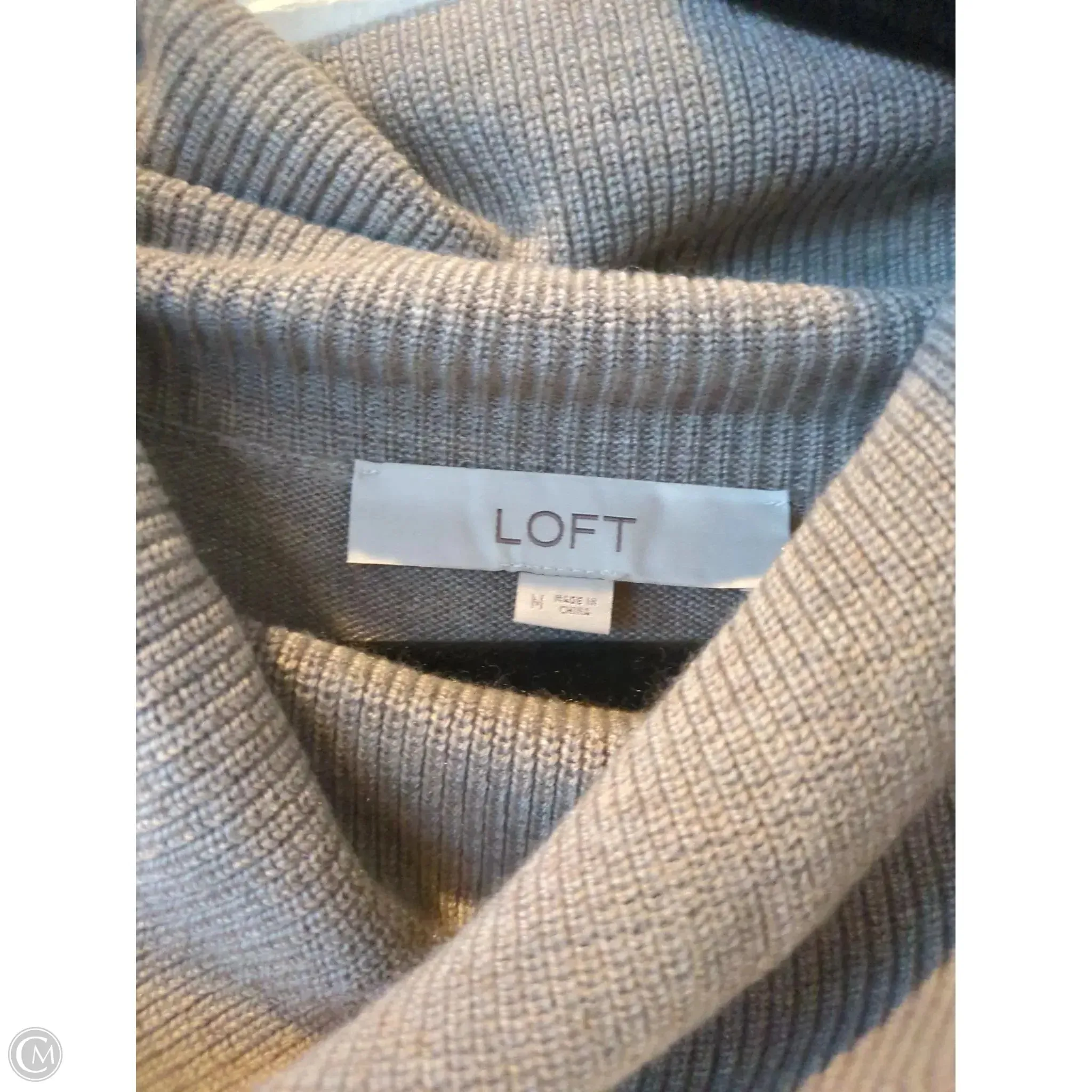 Sweater By Loft In Brown, Size: M