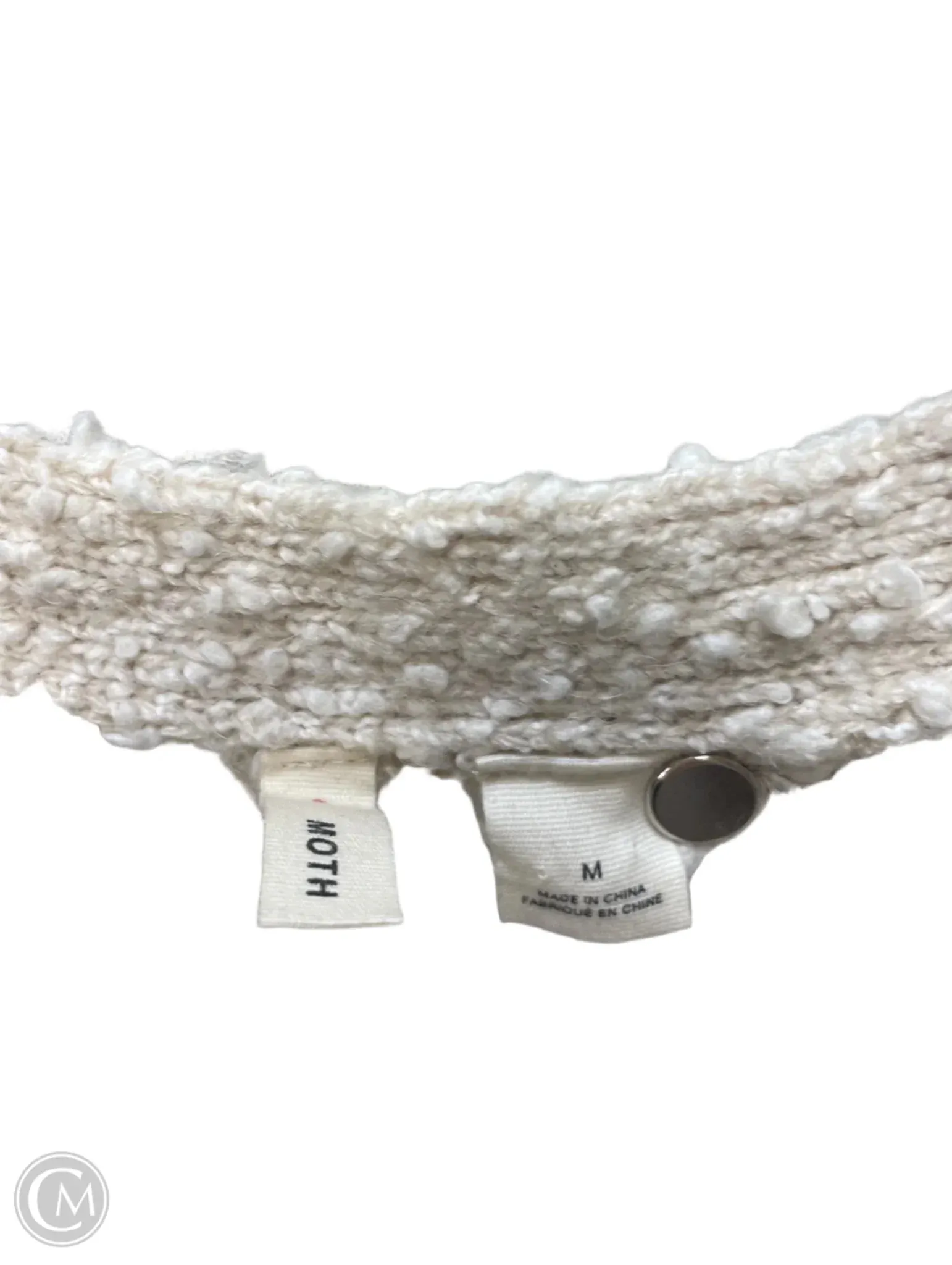 Sweater By Moth In Cream, Size: M