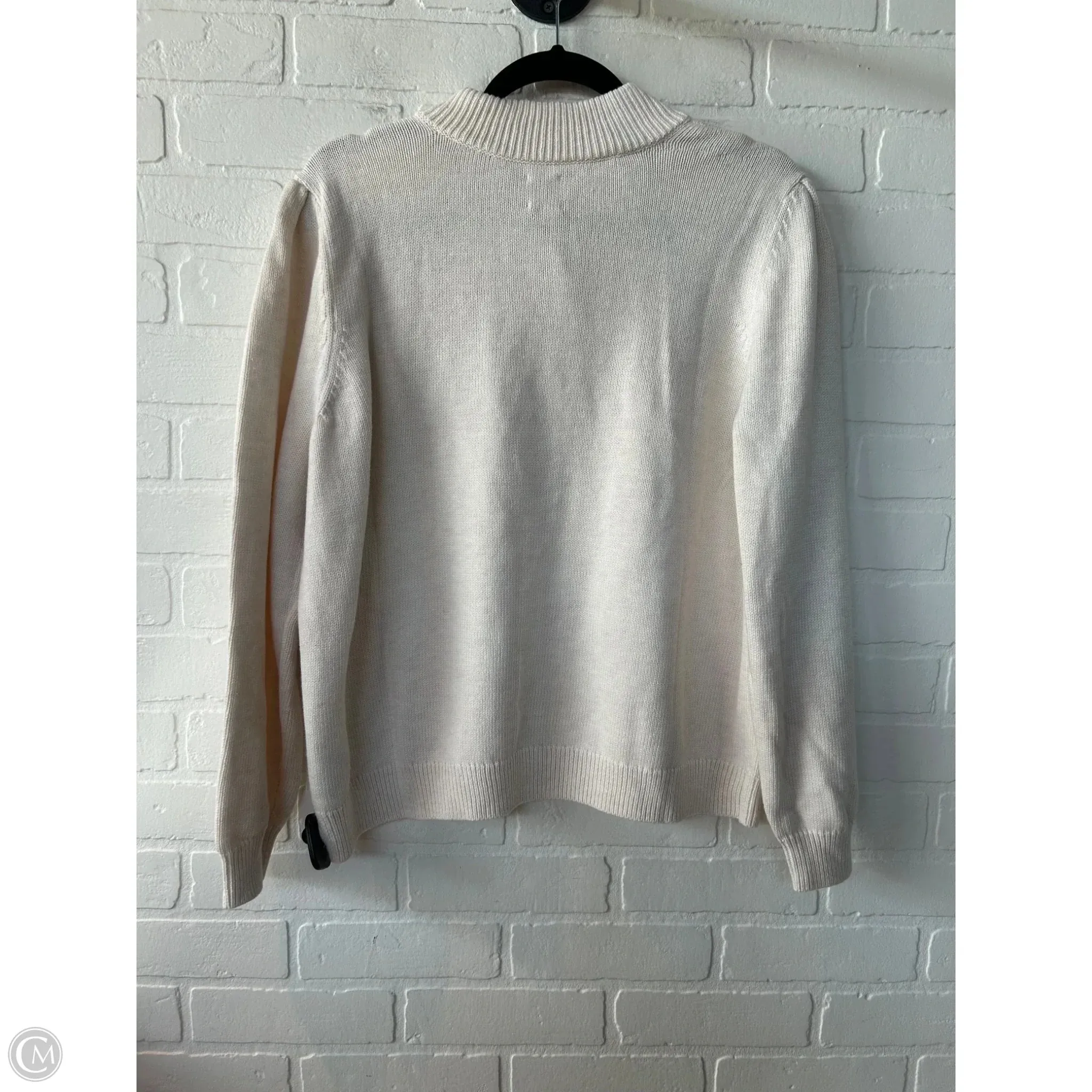 Sweater By Nic   Zoe In Cream, Size: Xxl