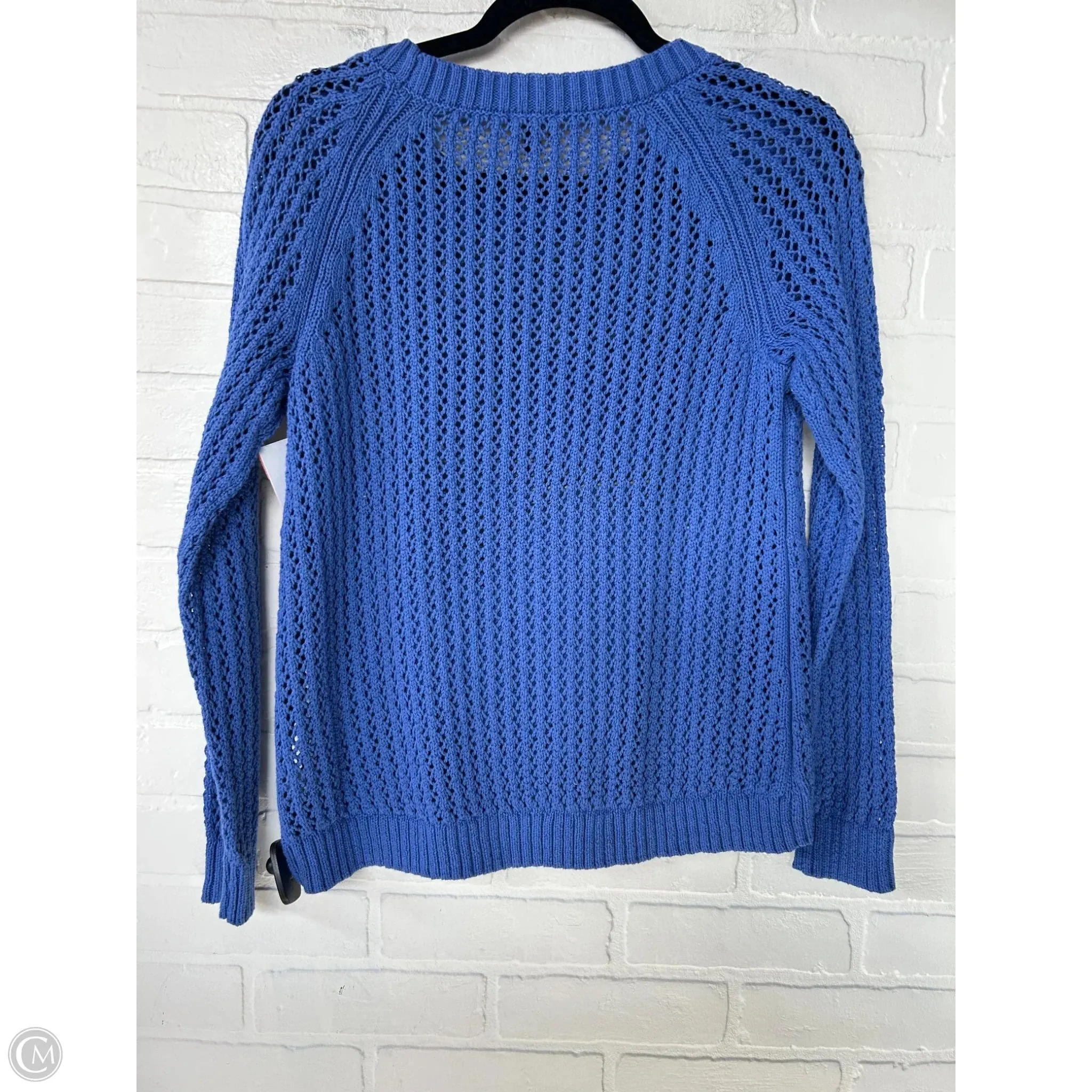 Sweater By Talbots In Blue, Size: Mp