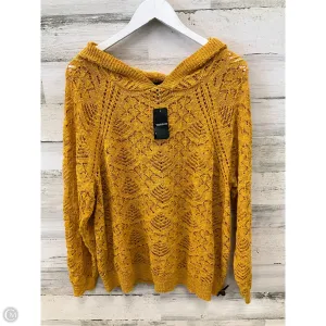 Sweater By Torrid In Gold, Size: 1x