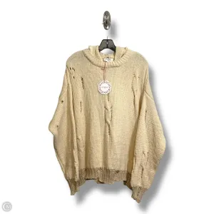Sweater By Umgee In Ivory, Size: M