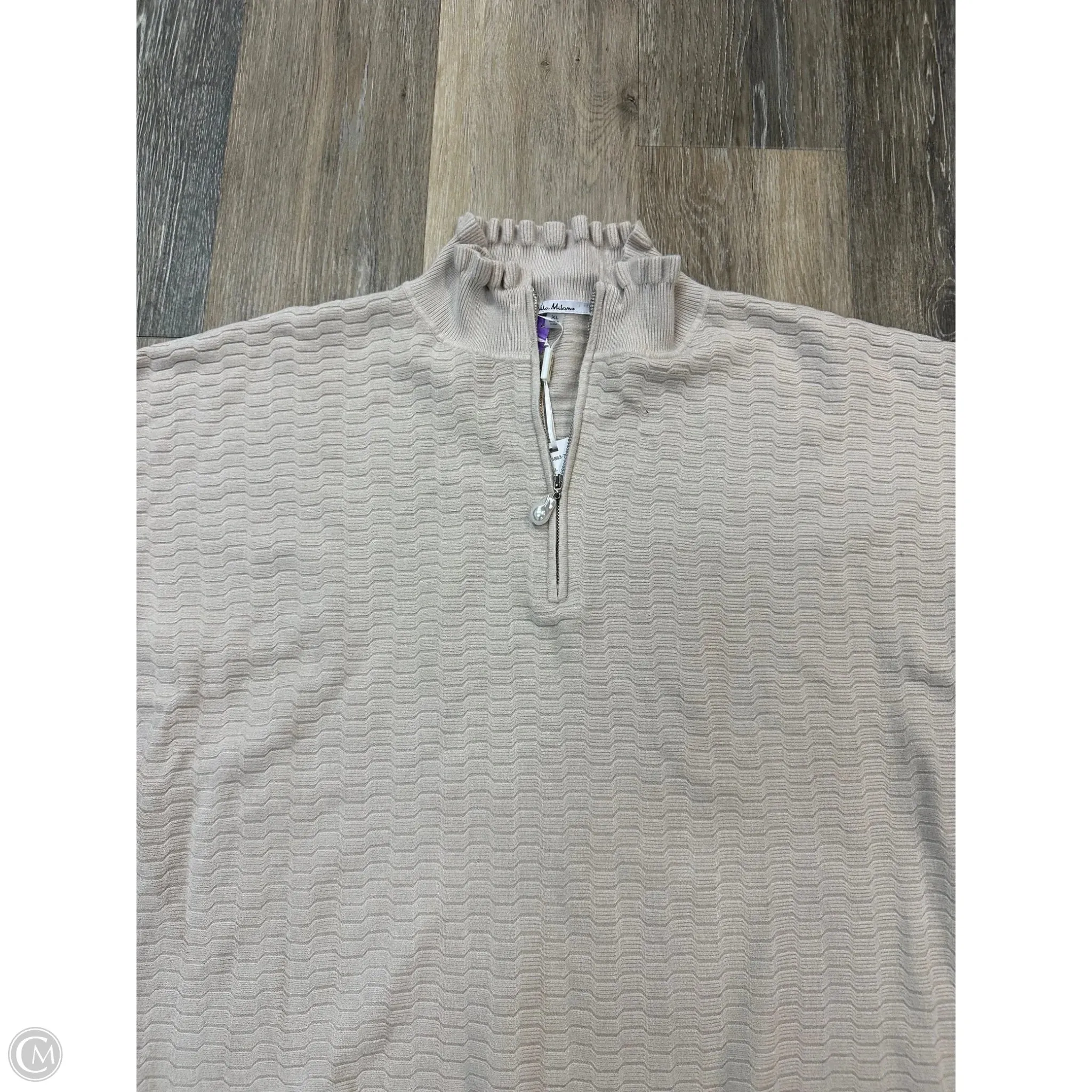 Sweater By Vila Milano In Beige, Size: Xl