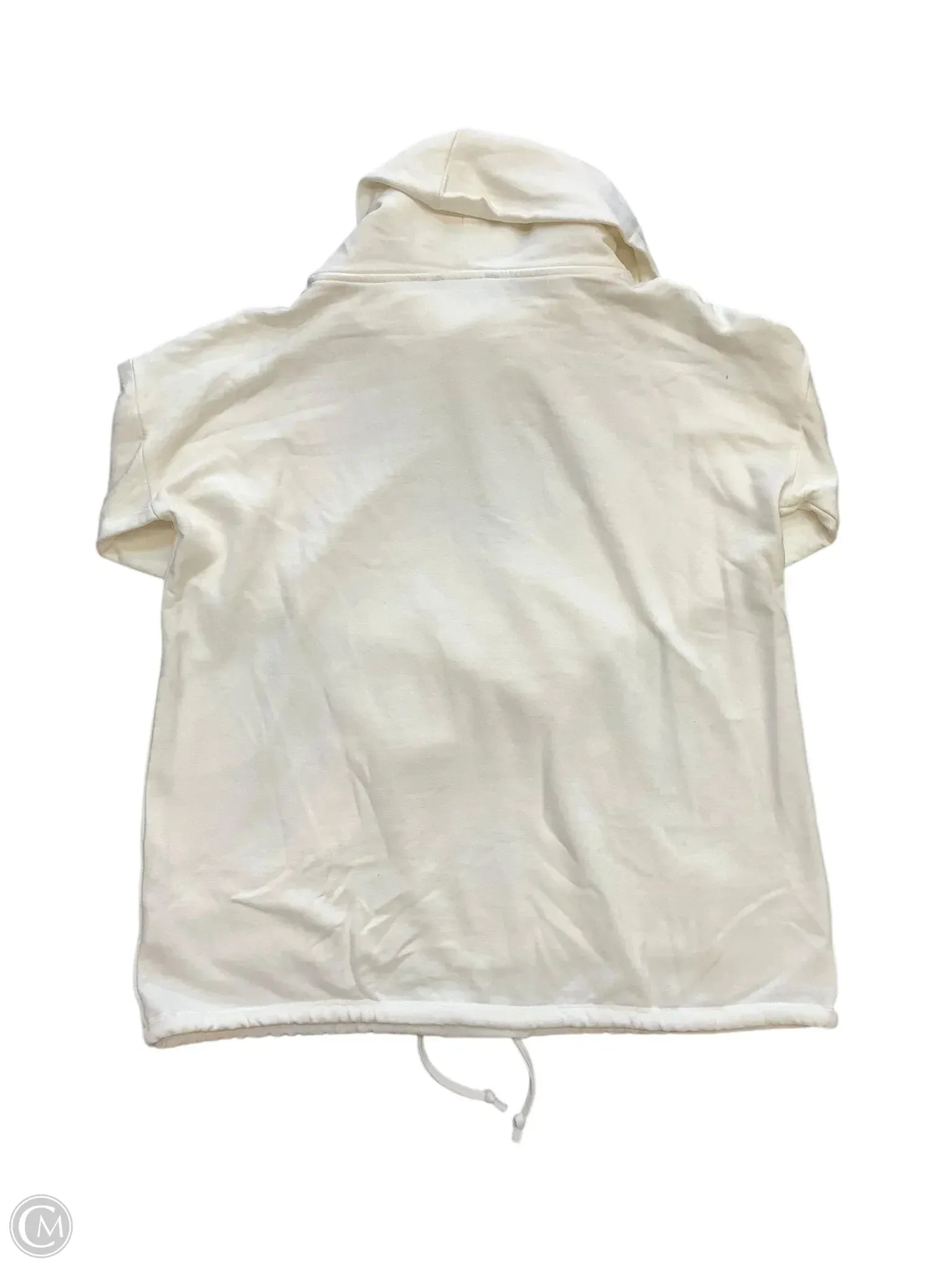 Sweatshirt Collar By Soft Surroundings In Cream, Size: L