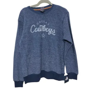Sweatshirt Crewneck By Clothes Mentor In Blue, Size:S