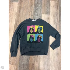 Sweatshirt Crewneck By Daydreamer In Grey, Size: S