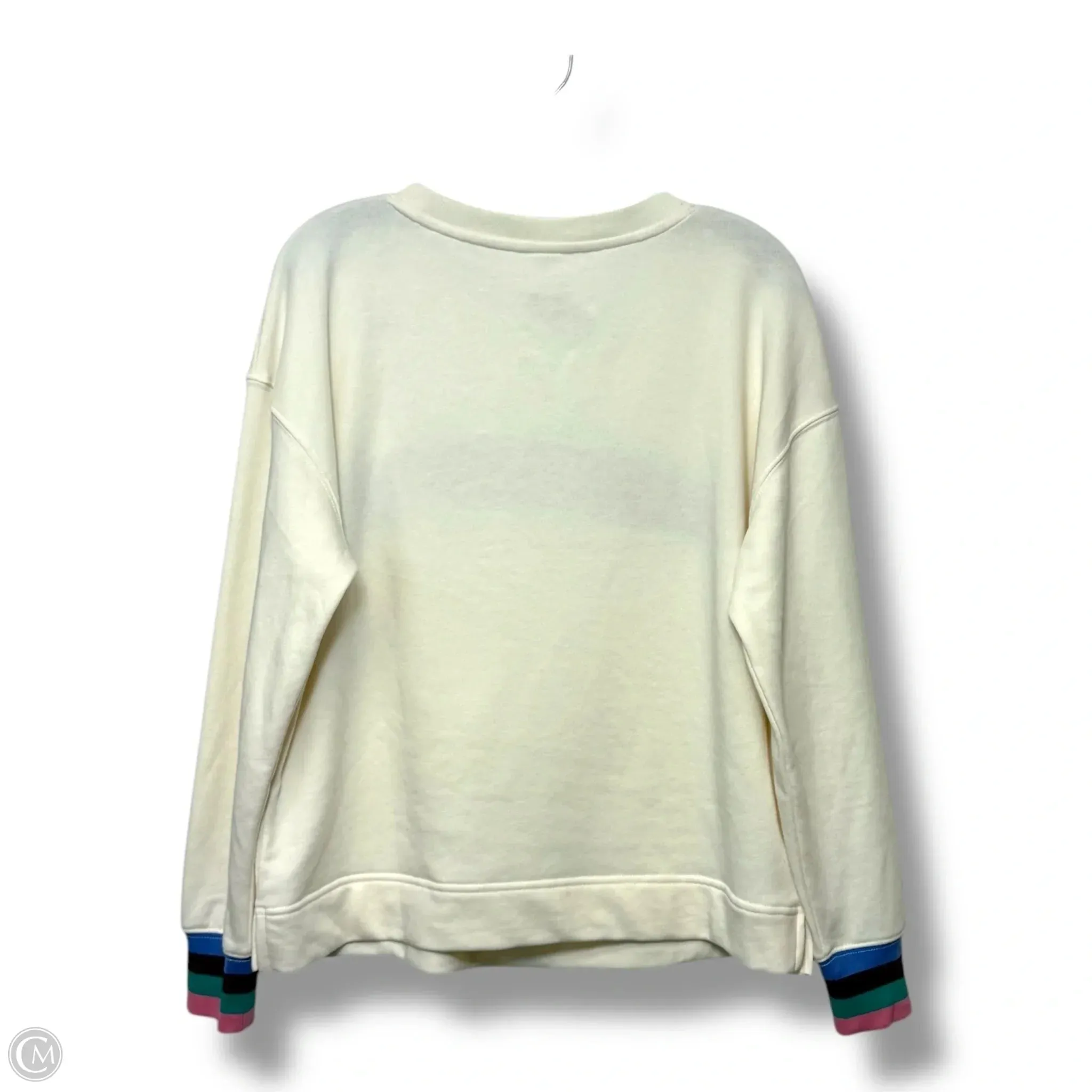 Sweatshirt Crewneck By Lou And Grey In White, Size: S