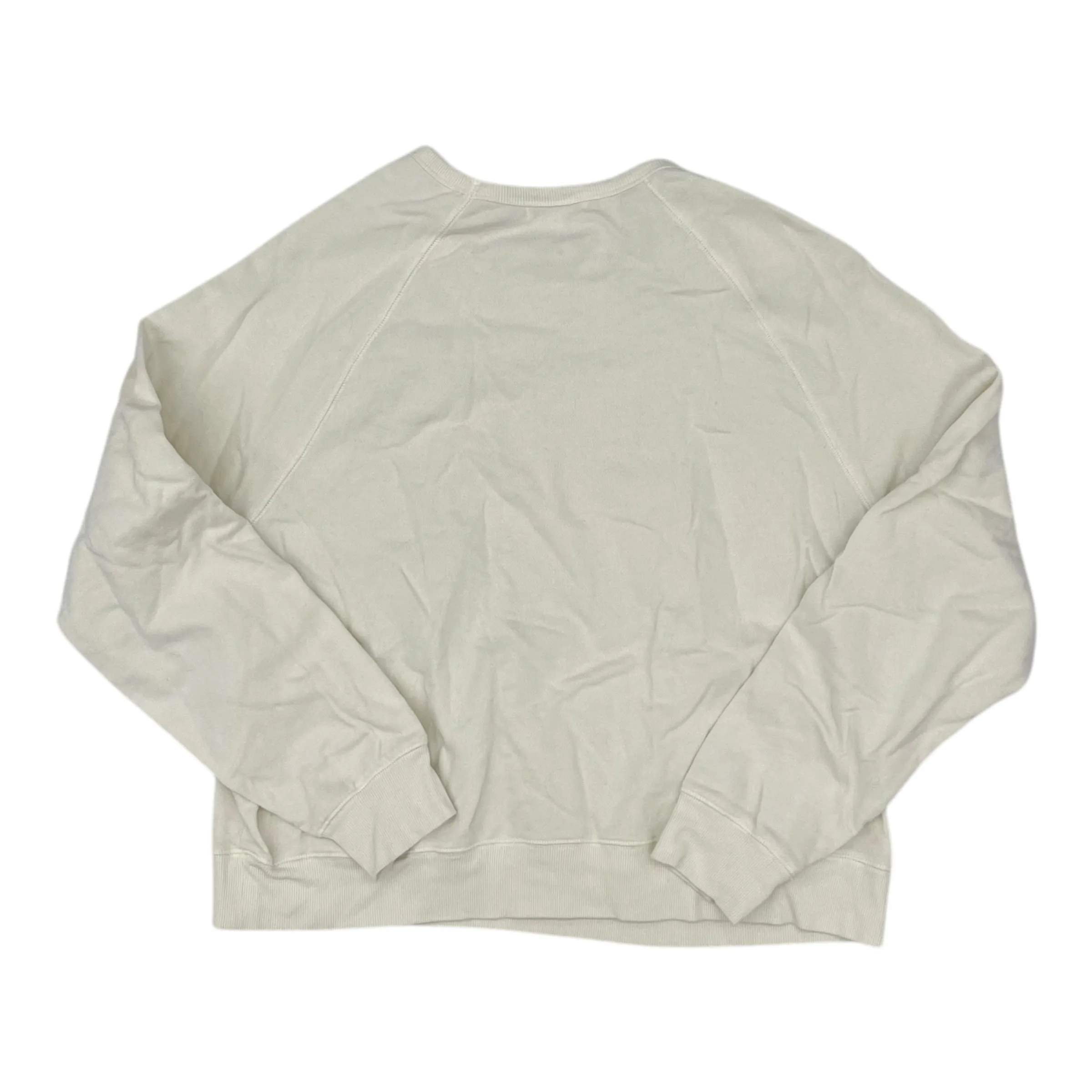 Sweatshirt Crewneck By Z Supply In Cream, Size:L