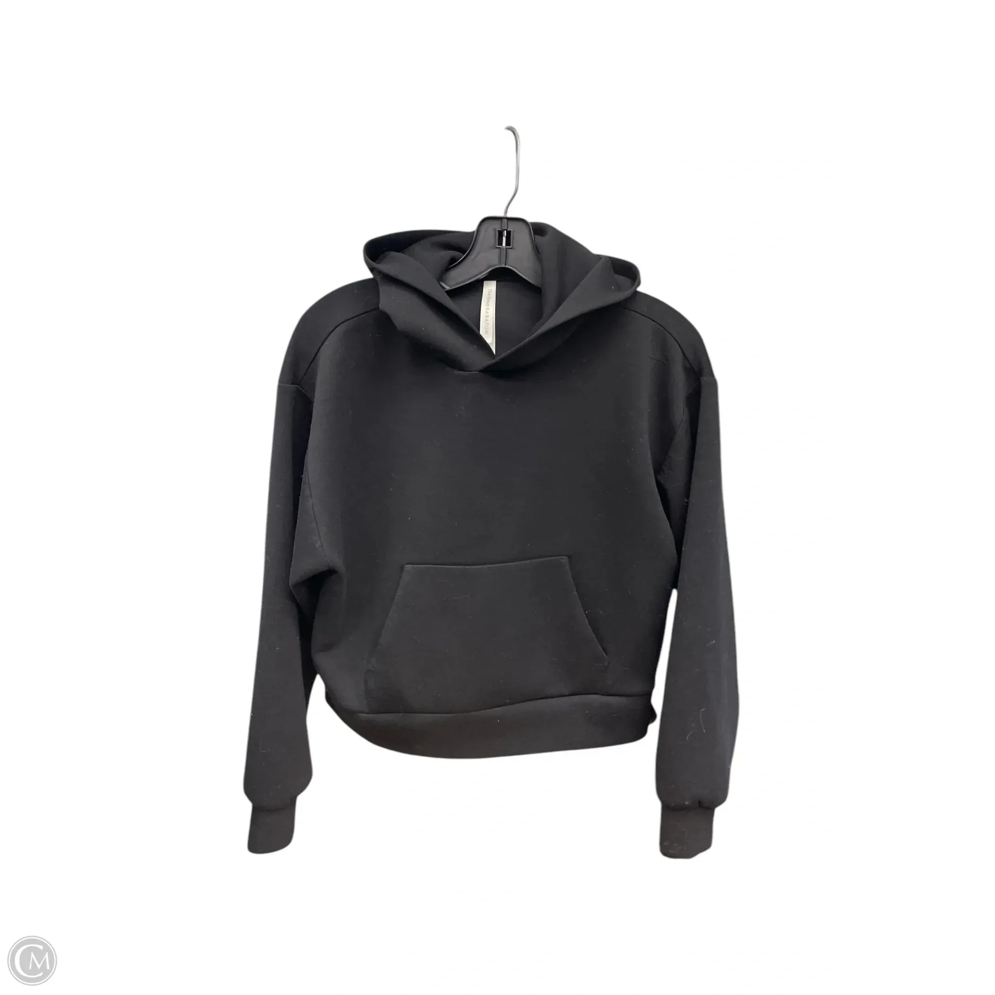 Sweatshirt Hoodie By Babaton In Black, Size: Xxs