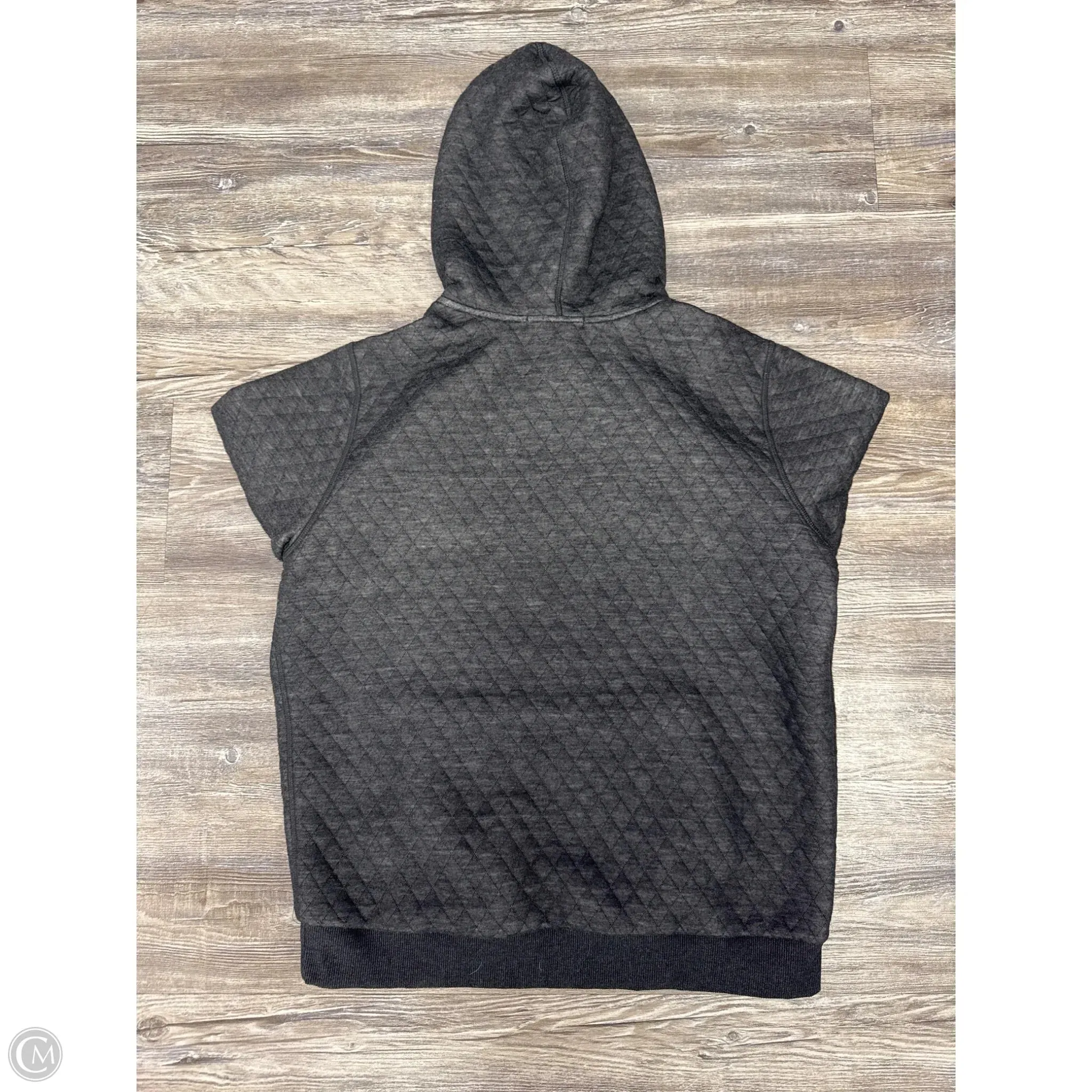 Sweatshirt Hoodie By Marine Layer In Grey, Size: M