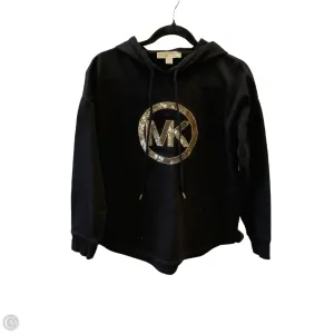 Sweatshirt Hoodie By Michael By Michael Kors In Black, Size: S