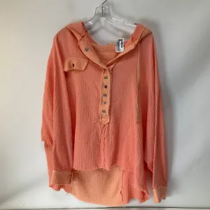 Sweatshirt Hoodie By Pol  Size: L