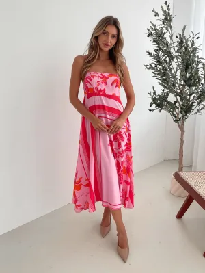 Sylver Dress - Pink Floral