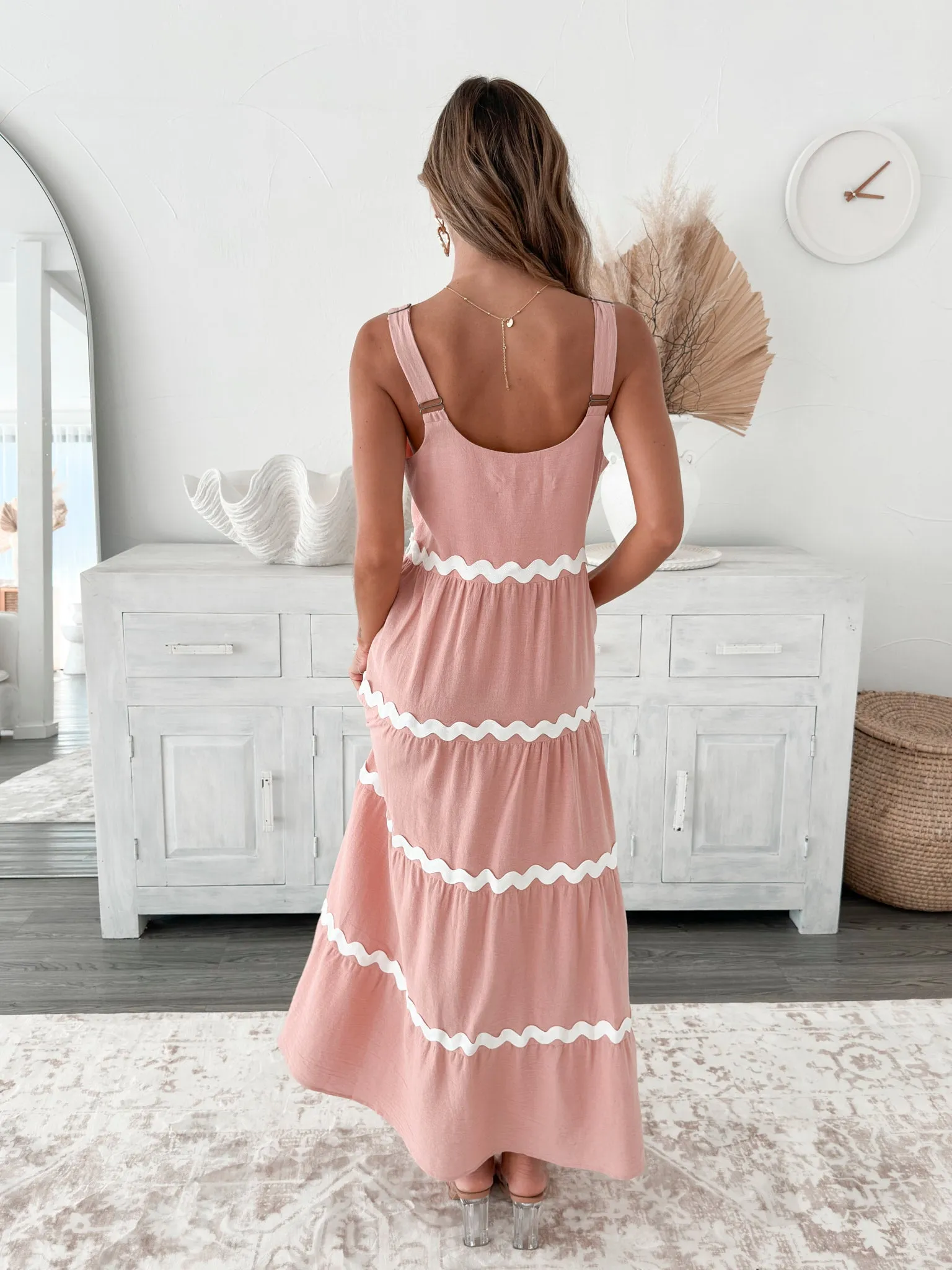 Taline Dress - Pink Multi
