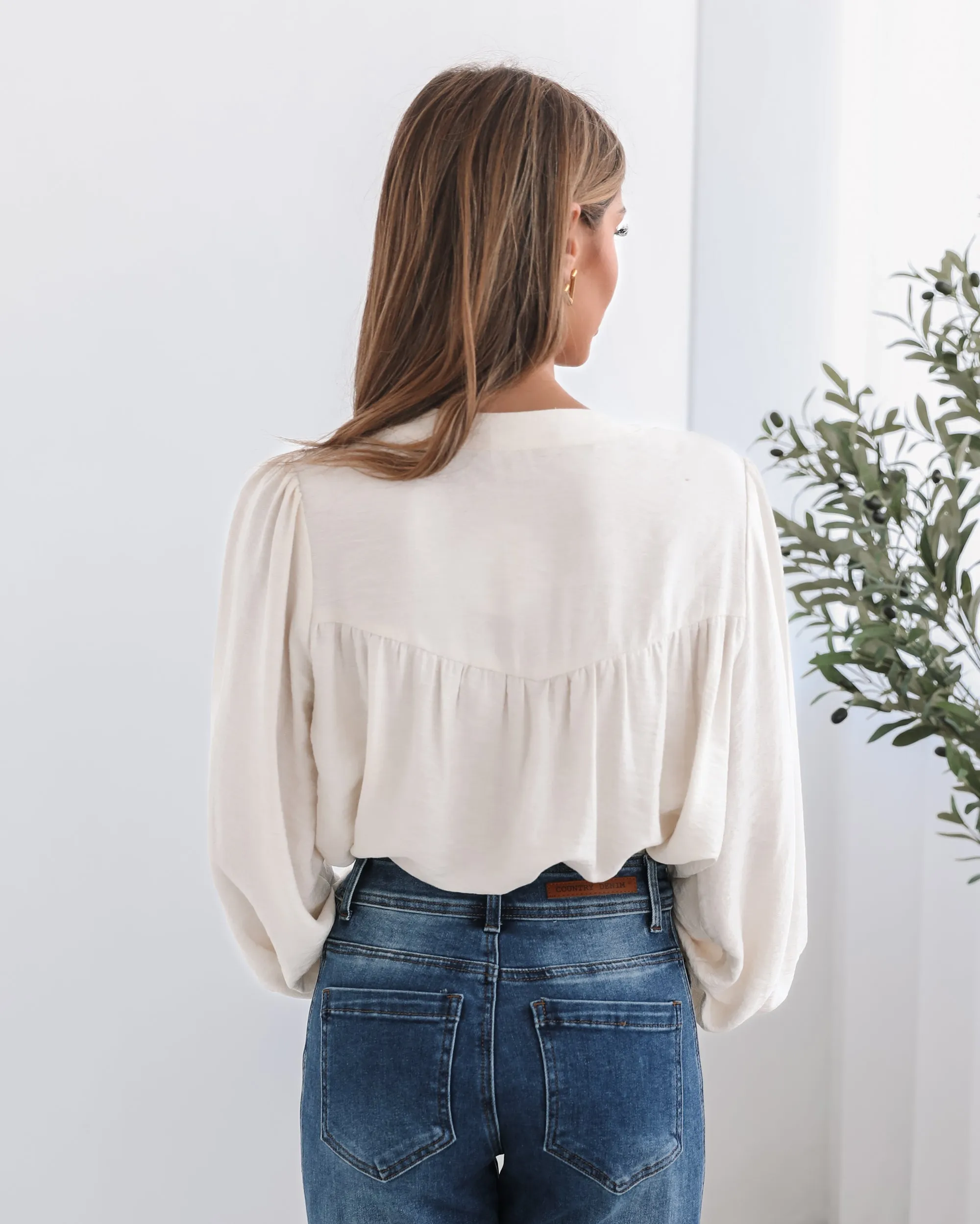Thaleia Blouse - Cream