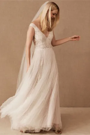 Top Rated BHLDN Watters Malone Gown  Stylish & Comfortable