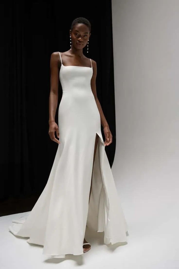 Top Rated Jenny Yoo Emery with Slit Gown  Ends Soon!