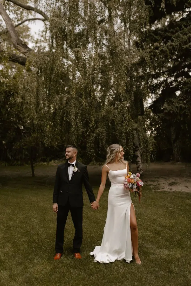 Top Rated Jenny Yoo Emery with Slit Gown  Ends Soon!